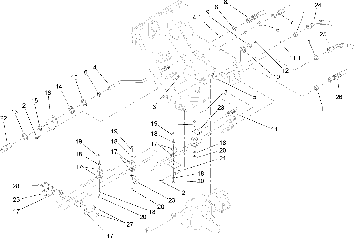 Rear Hydraulic Assembly