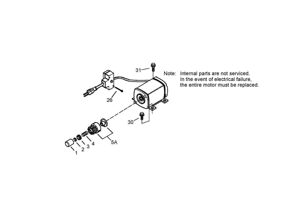 Electric Starter Assembly  Tecumseh LH318SA-156564H