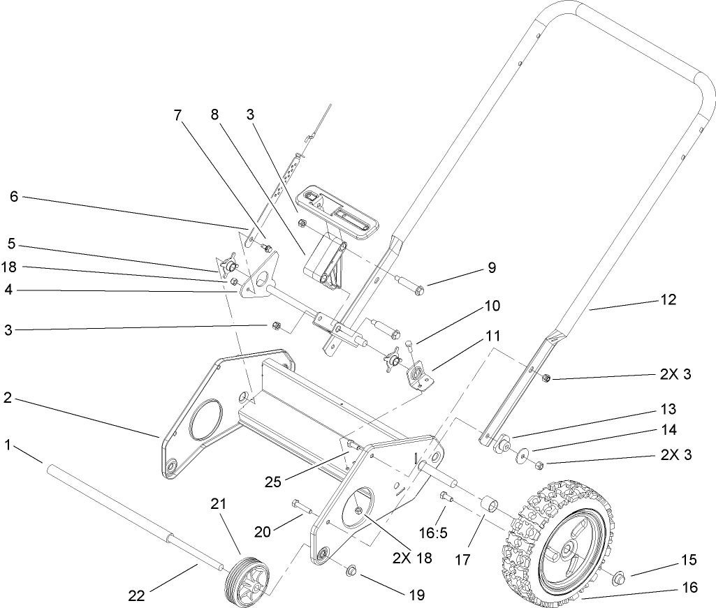 Lower Handle Assembly