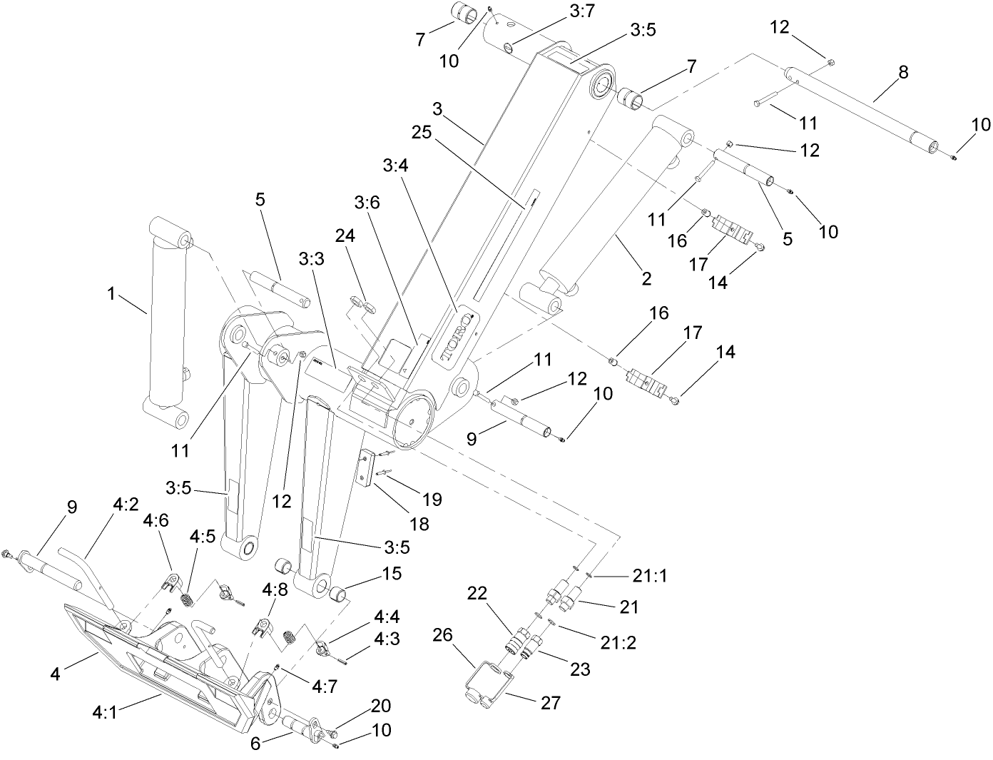 Loader and Quick Attach Assembly