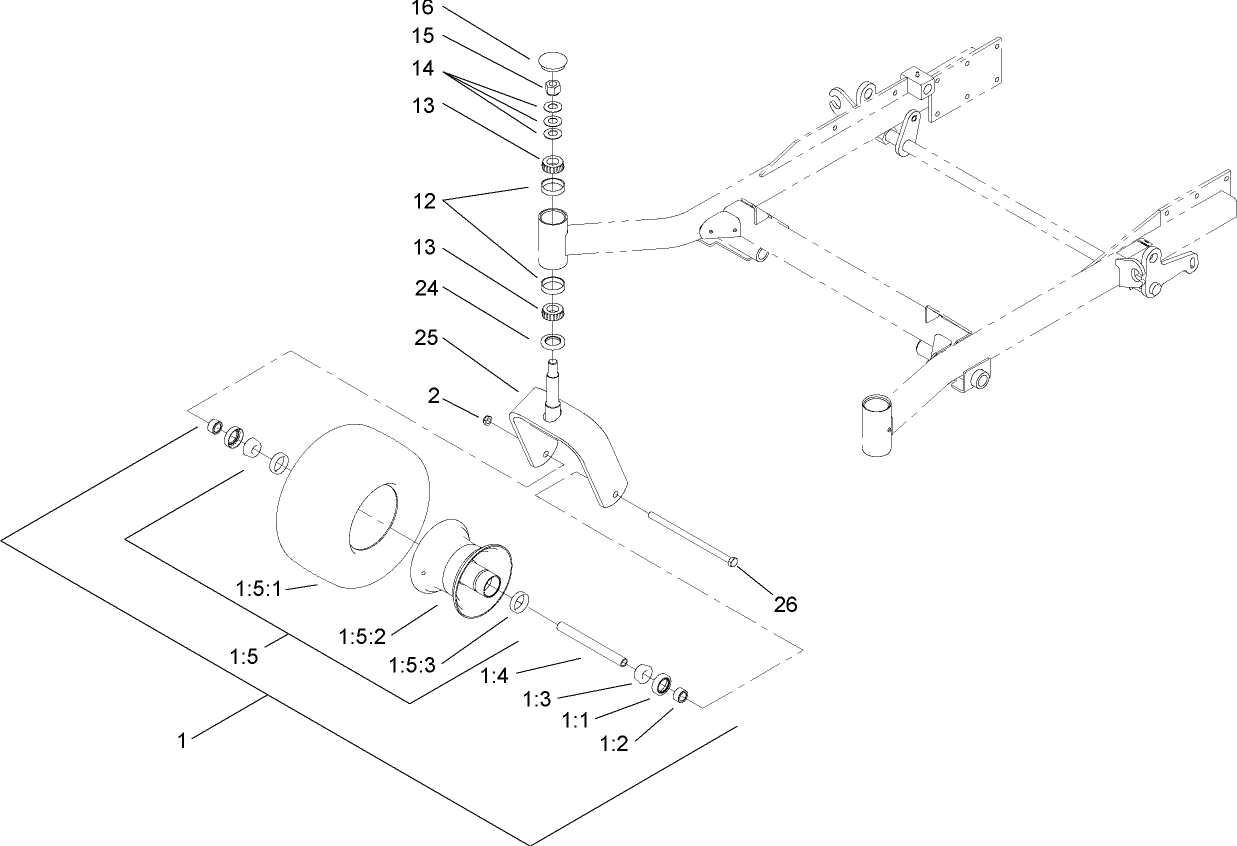 Caster Wheel Assembly