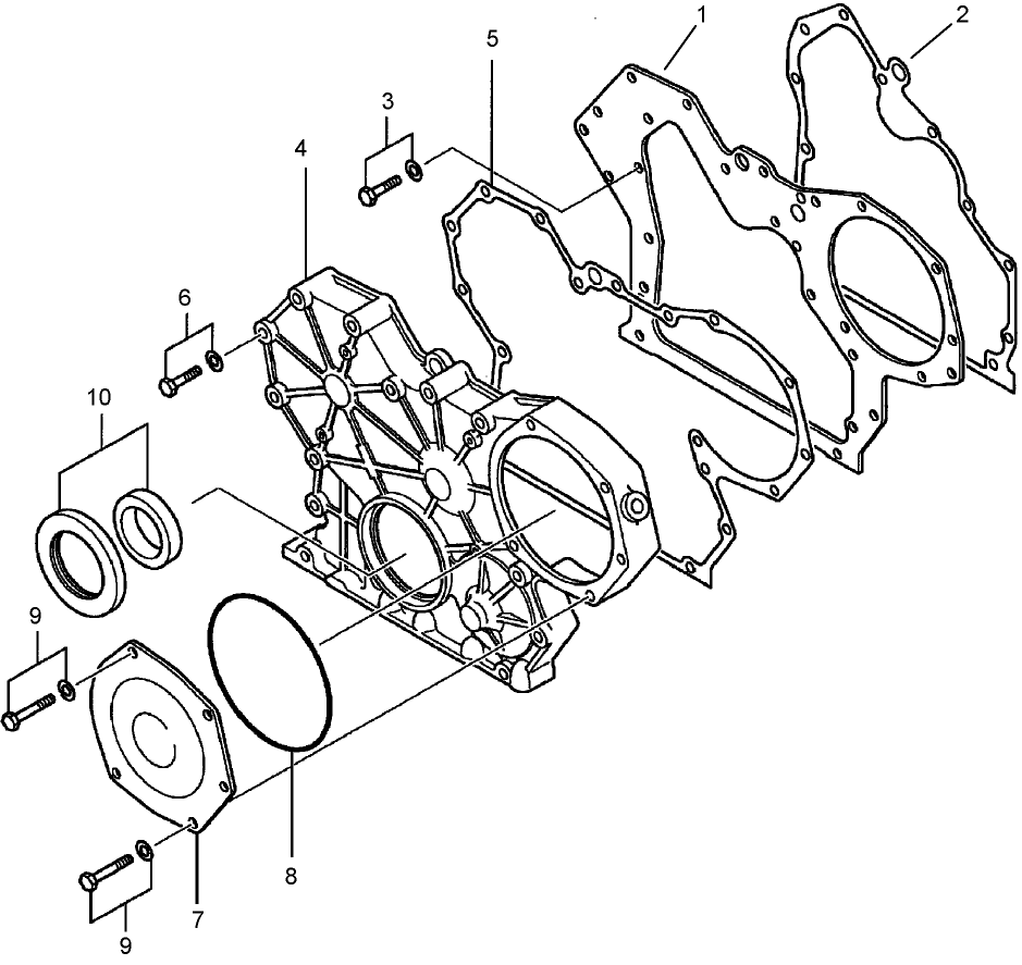 Timing Gearcase Assembly