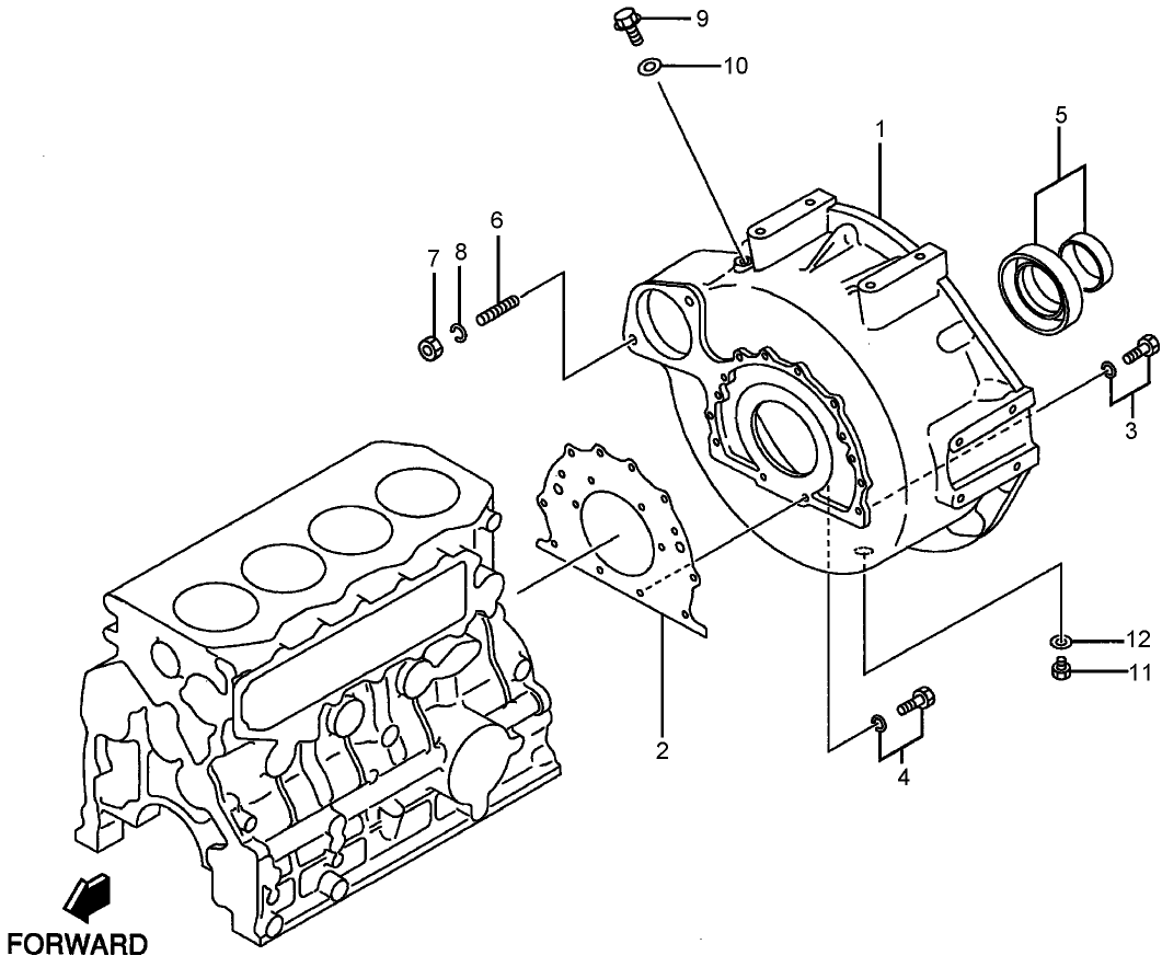 Flywheel Housing Assembly