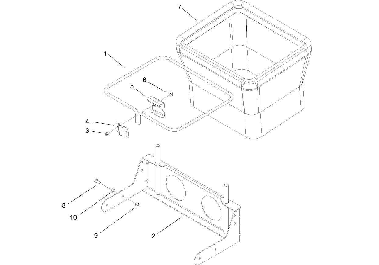 Bag Frame Mount Assembly