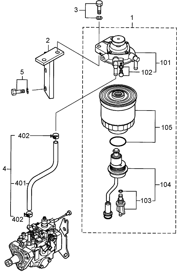 Fuel Filter Assembly