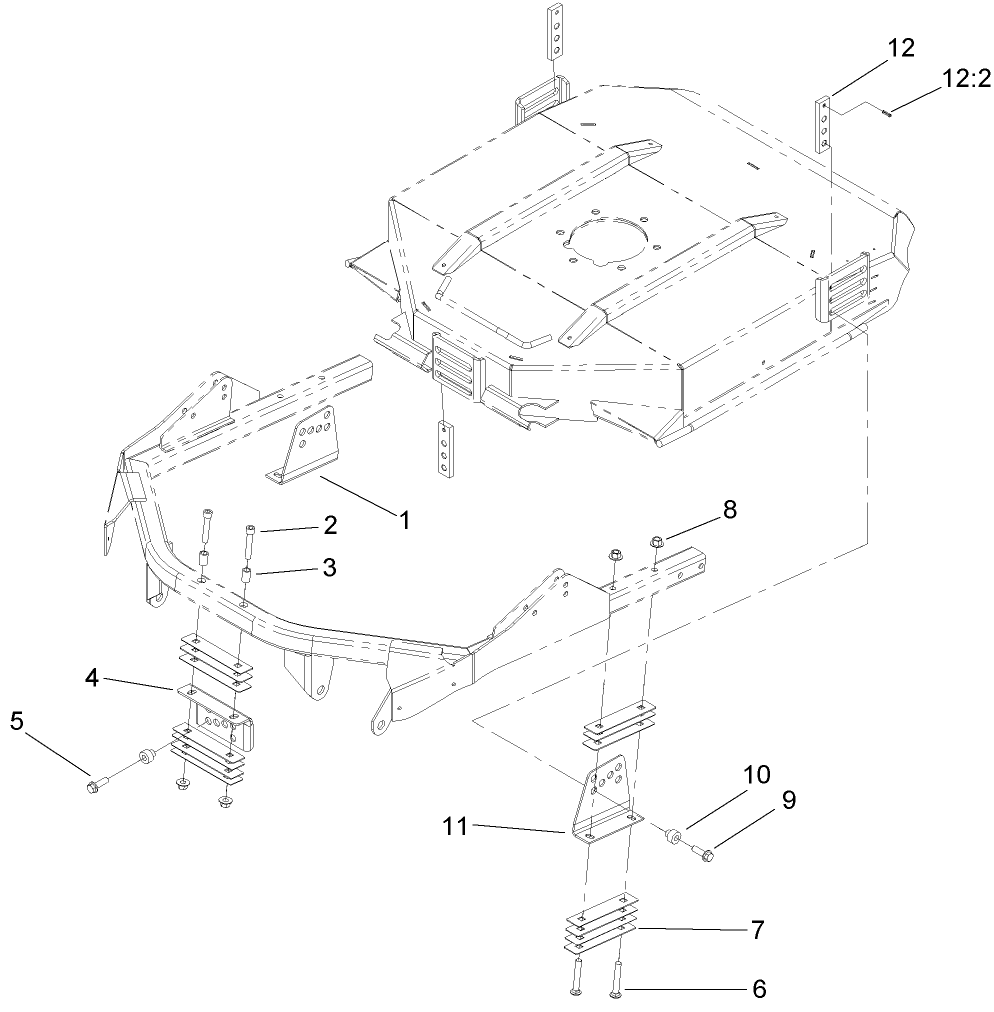 Height-Of-Cut Bracket Assembly