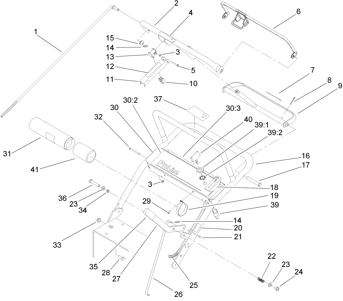 Handle and Control Assembly