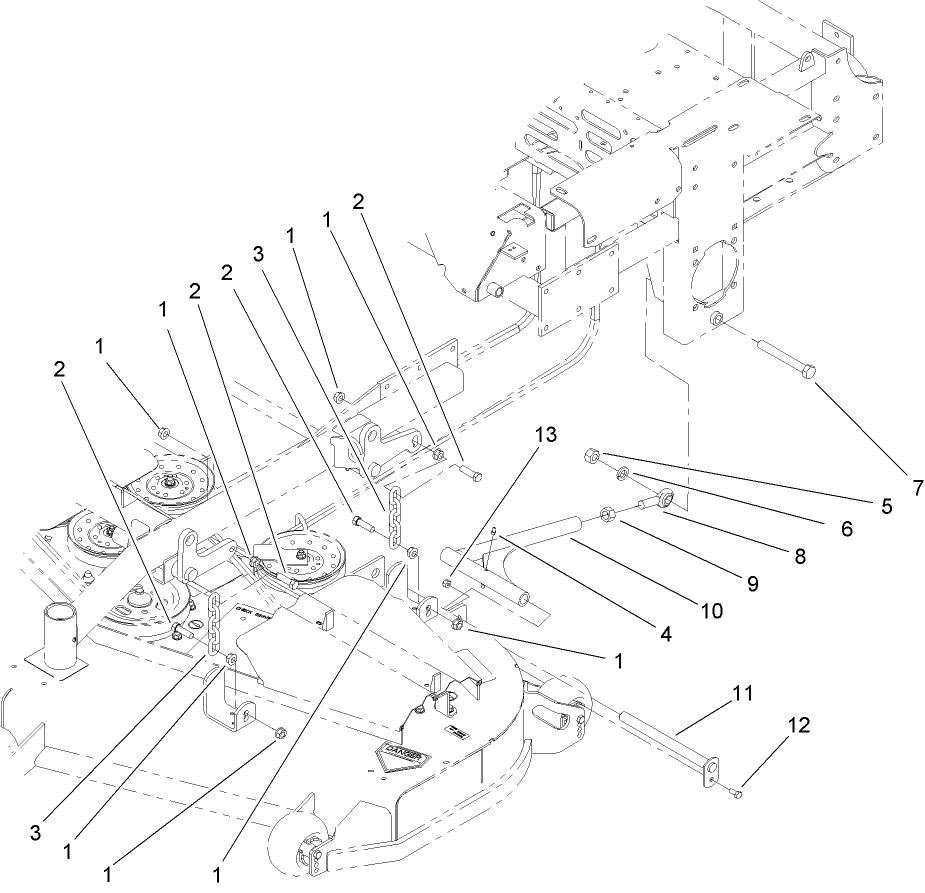 Deck Connection Assembly