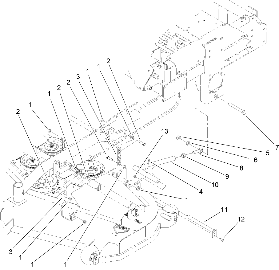 Deck Connection Assembly