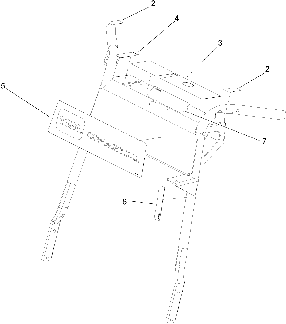 Control panel Assembly No. 110-6907