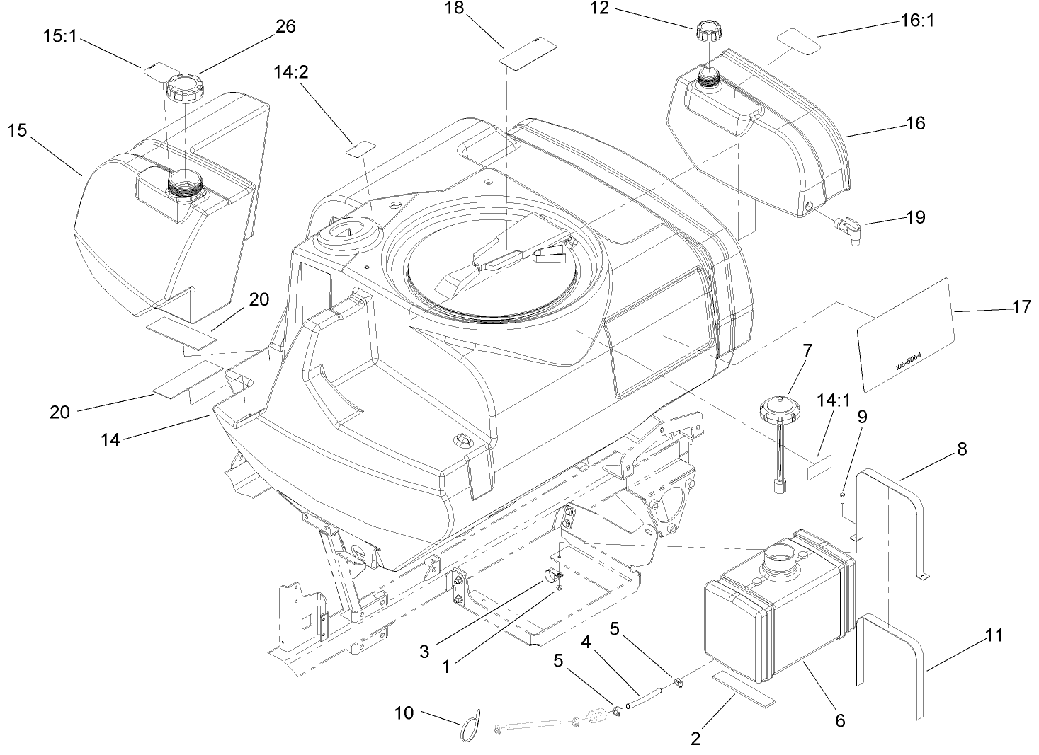 Fresh Water Tank Assembly