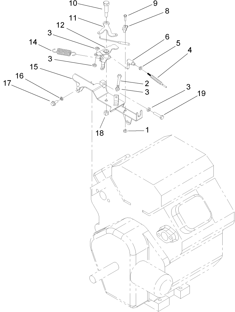 Throttle Linkage Assembly