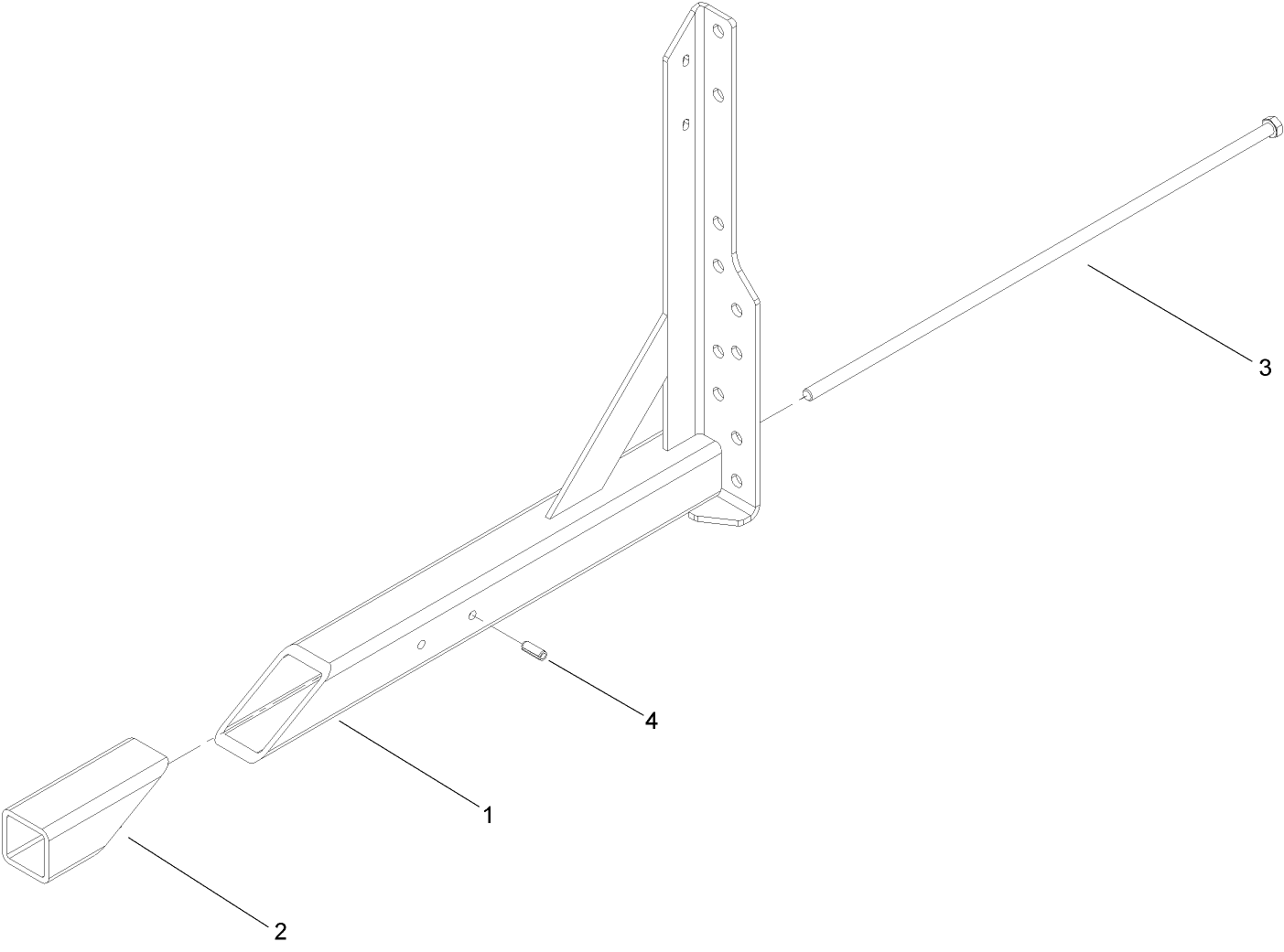 RH Boom Mount Assembly