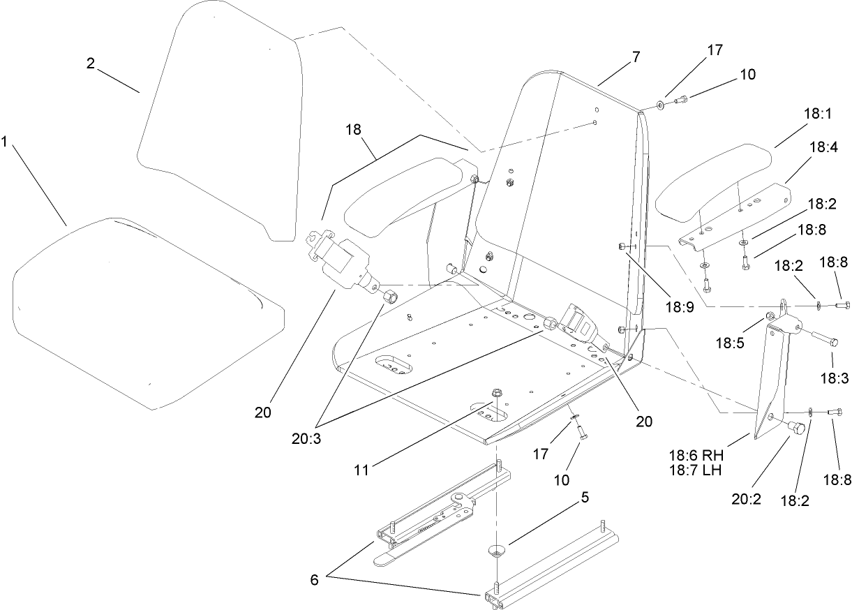 Seat Assembly No. 110-0442