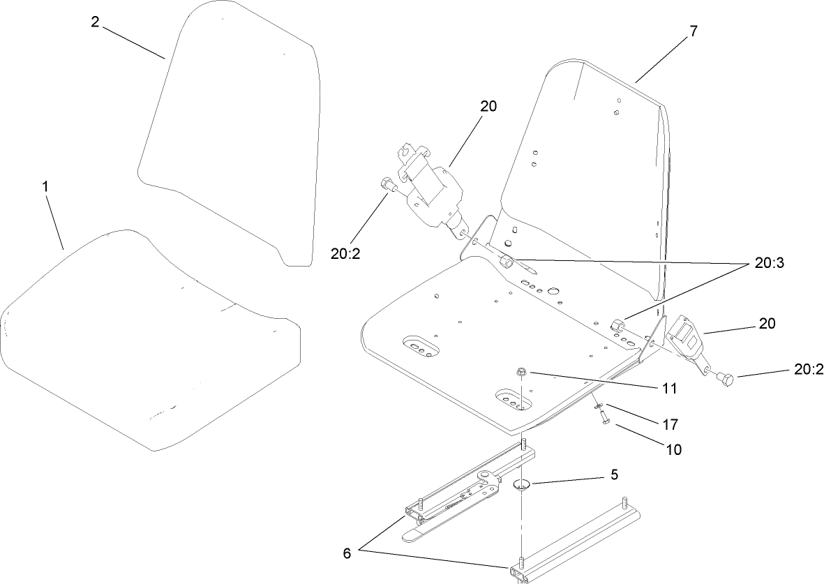 Seat Assembly No. 110-5738