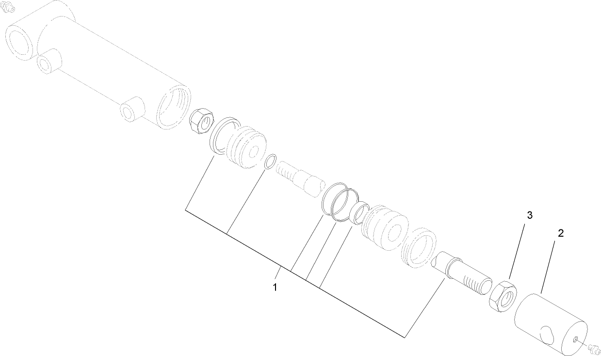 Hydraulic Cylinder Assembly No. 108-9033
