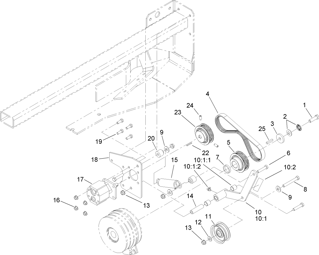 Cooling Pump Drive Assembly