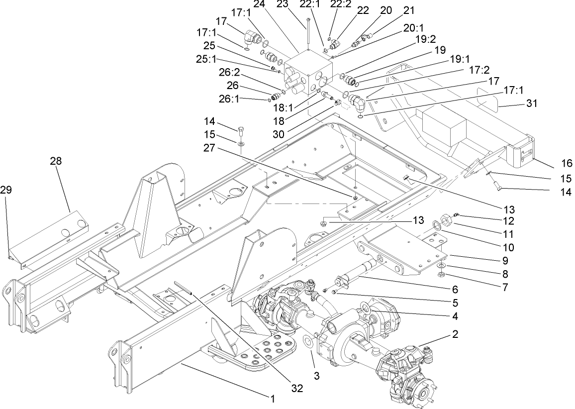 Frame and Bumper Assembly