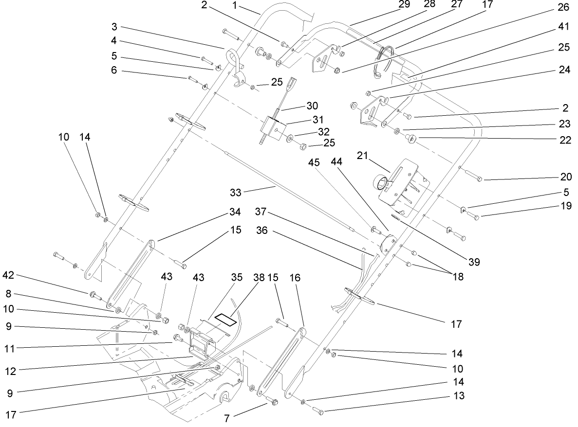 Handle and Control Assembly