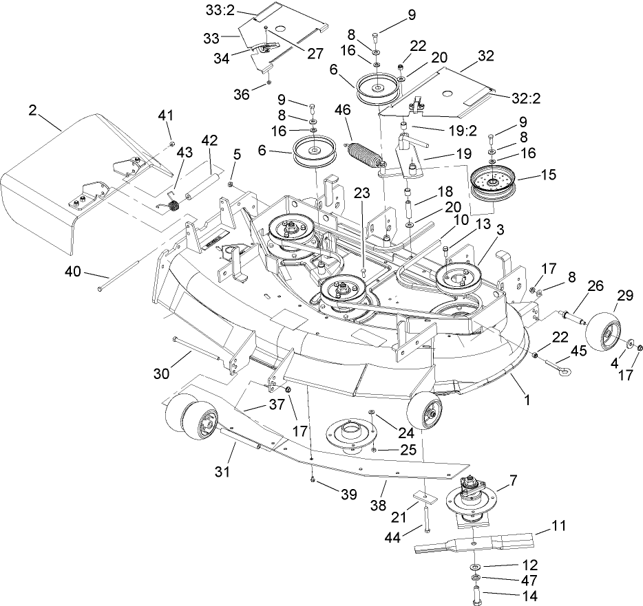 Deck Assembly No. 107-8562