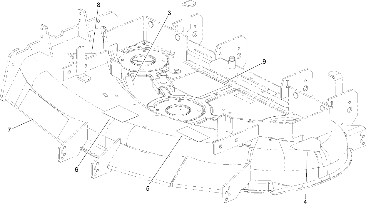 Deck Decal Assembly No. 107-8580