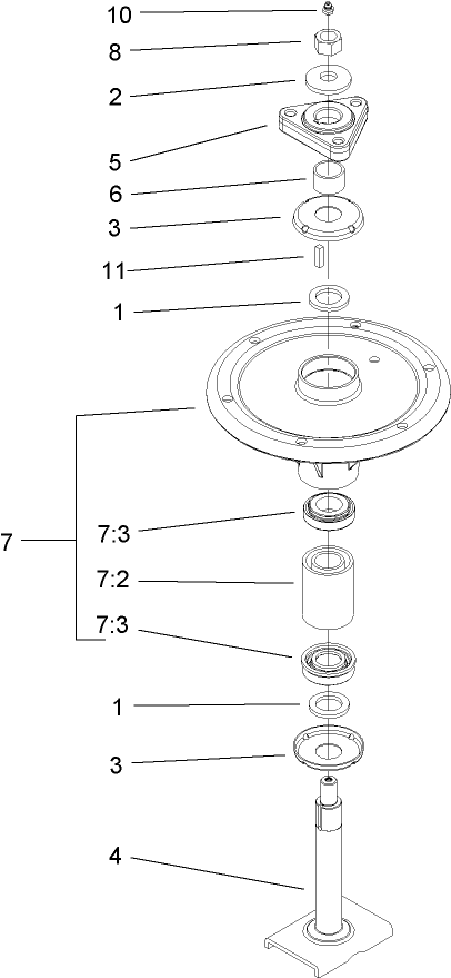 Spindle Assembly No. 107-8570