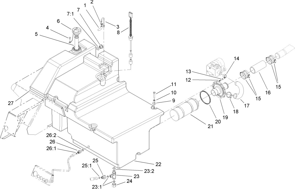 Hydraulic Tank Assembly