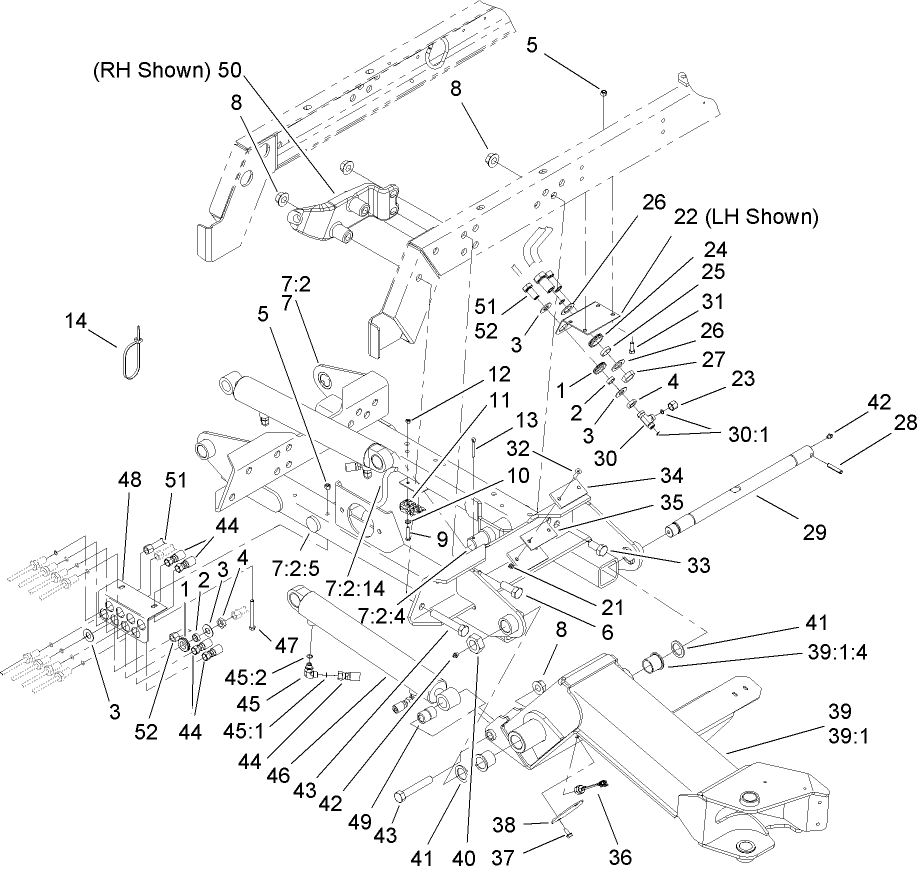 Side Deck Lift Assembly