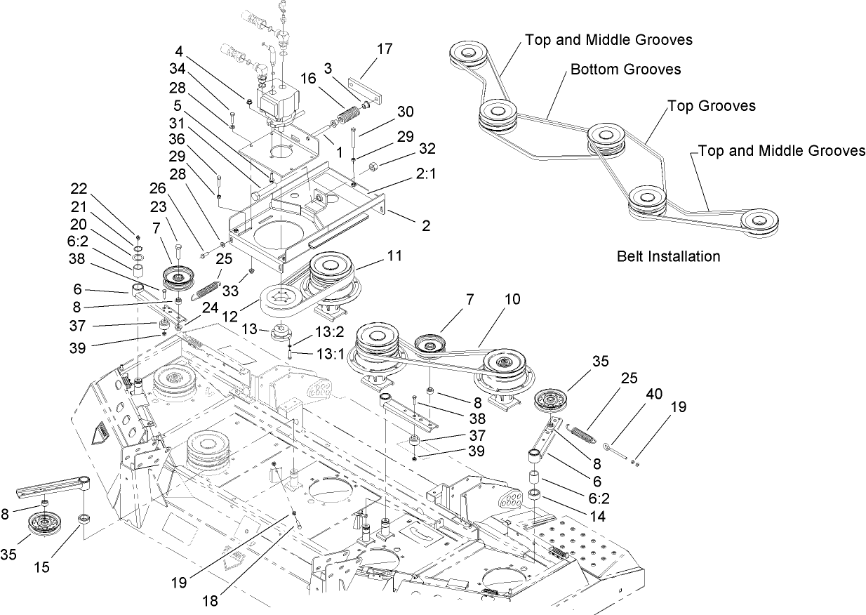 Pulley and Drive Assembly