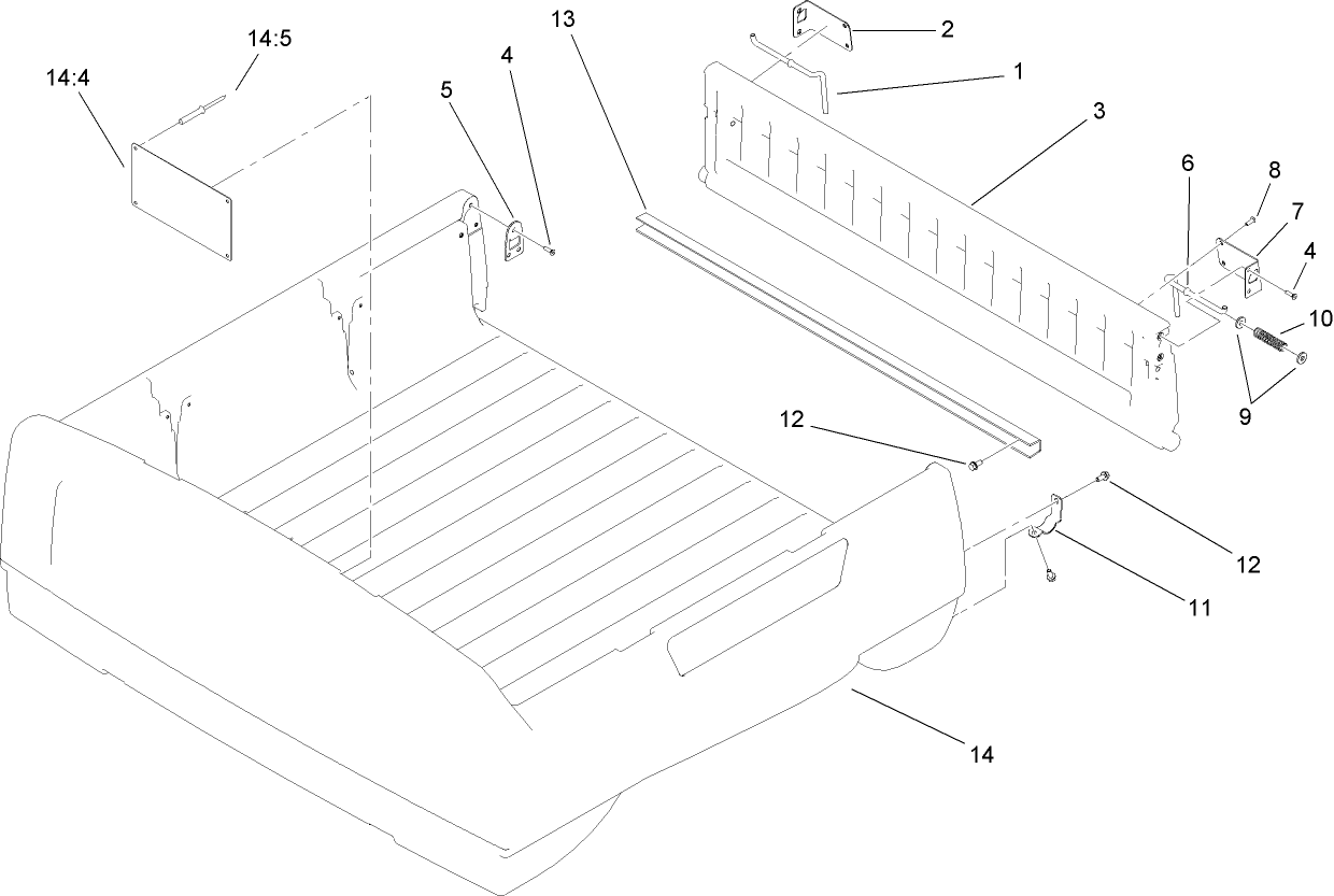 Box and Tailgate Assembly