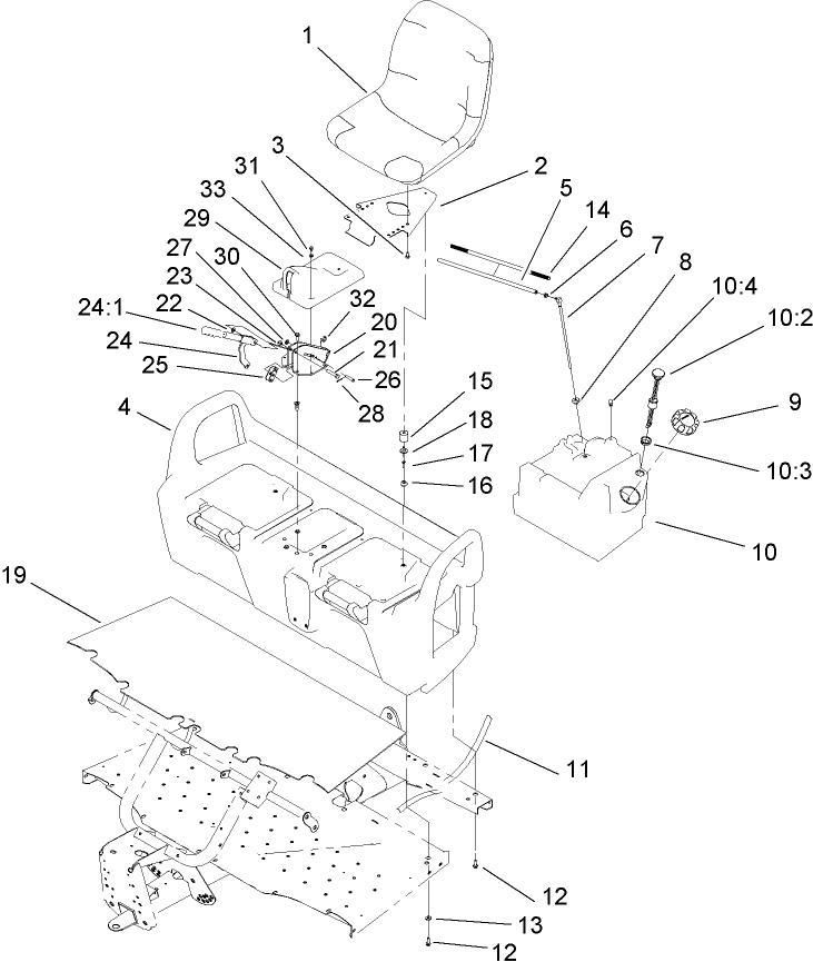 Seat Base Assembly