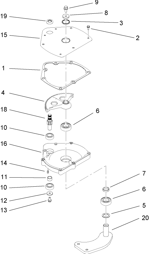 Steering Gearbox Assembly No. 99-7660