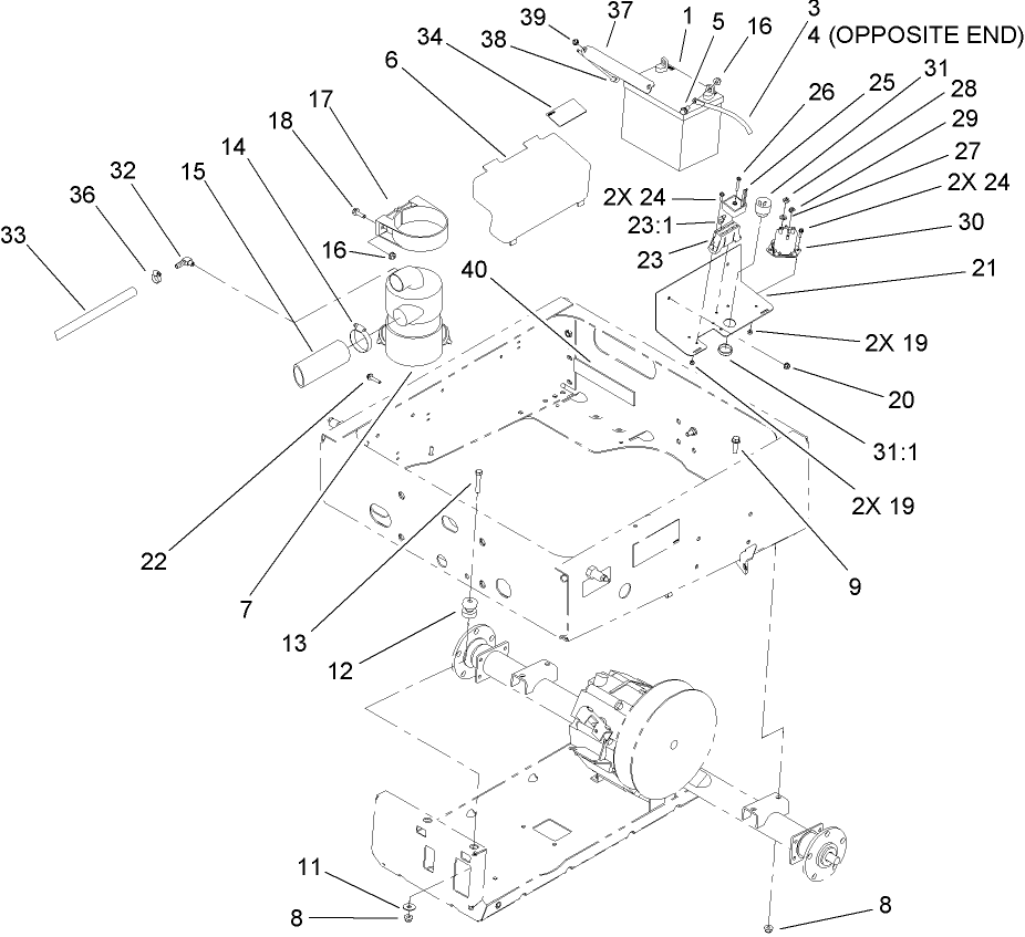 Drivetrain Mount Assembly