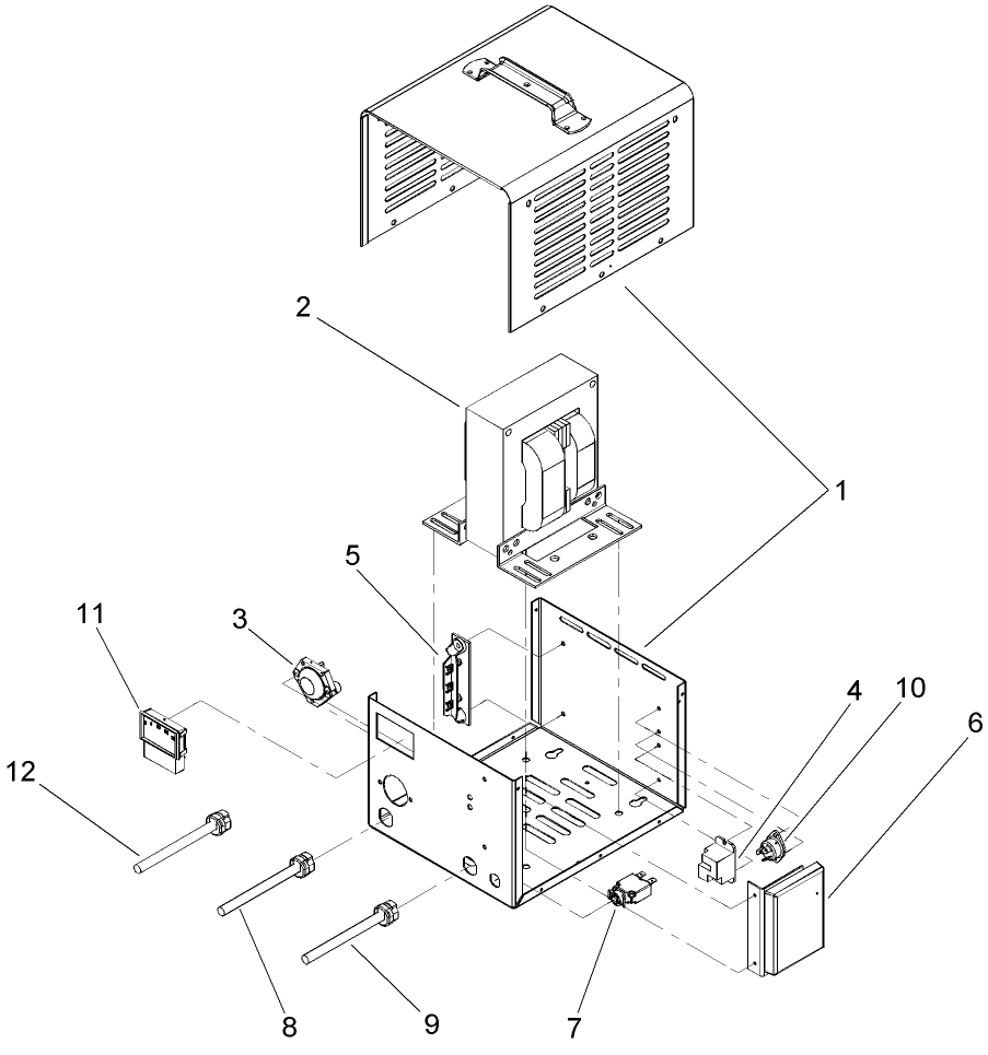 Offboard 48 Volt Charger Assembly No. 110-2575