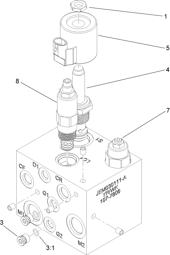 Manifold Block Assembly No. 107-7806