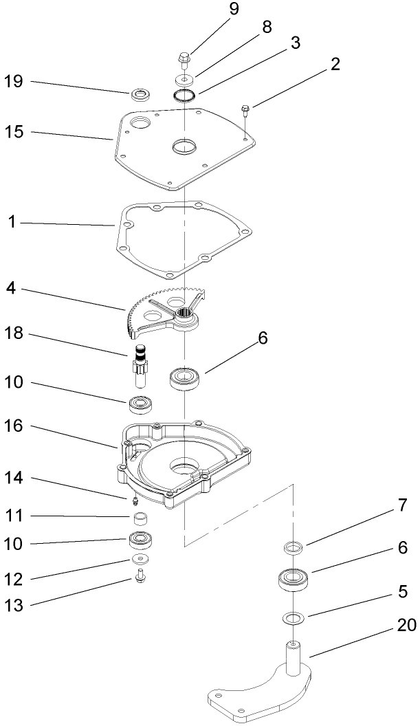 Steering Gearbox Assembly No. 99-7660