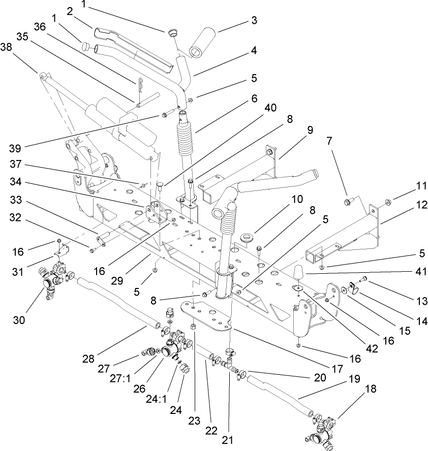Center Boom Assembly