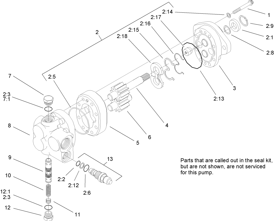 Gear Pump Assembly No. 93-6492