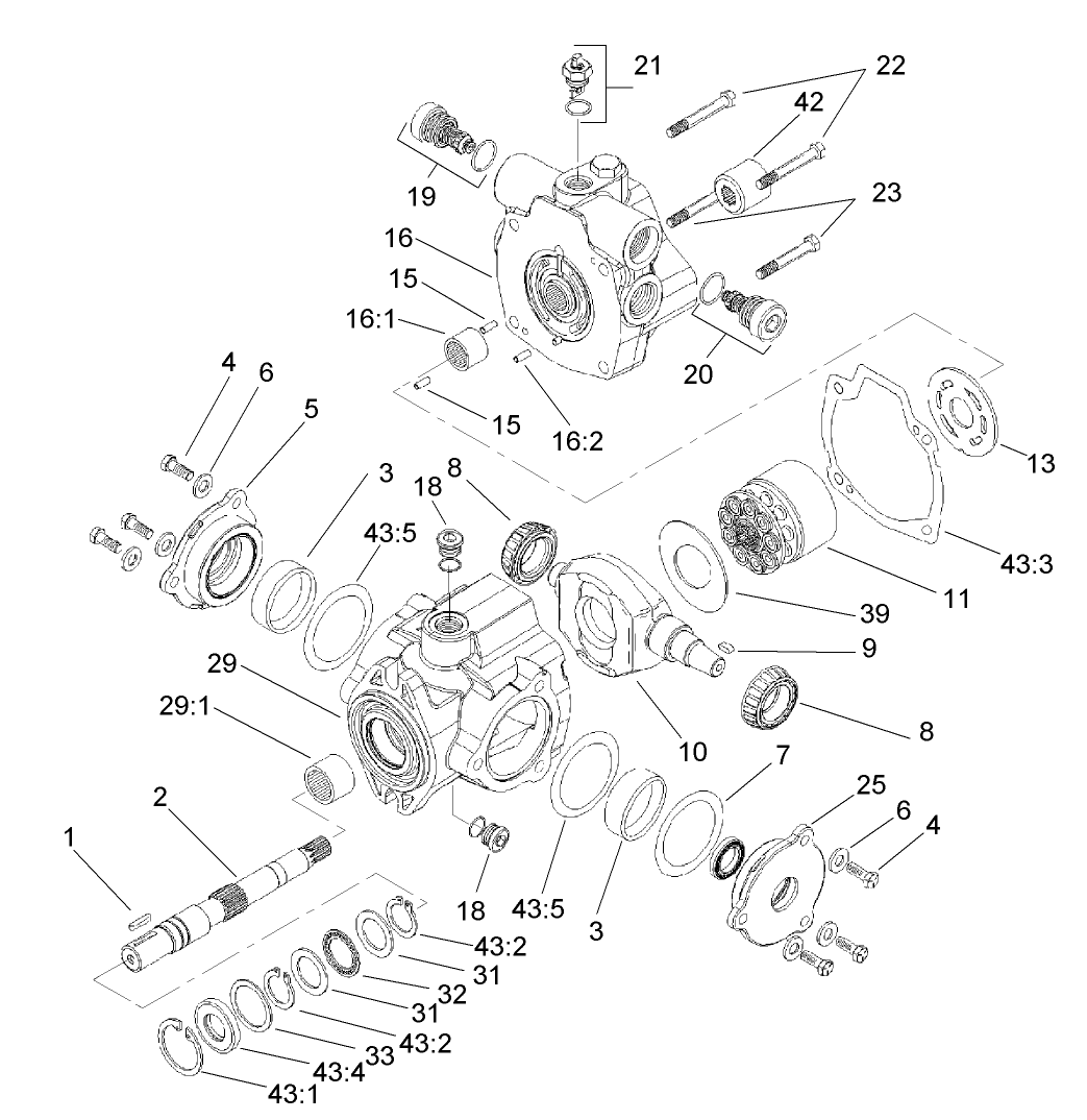 Piston Pump Assembly No. 104-4890