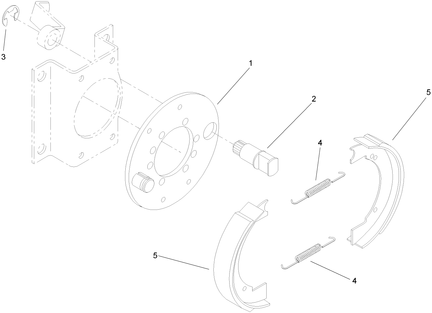 Brake Assembly No. 104-7705