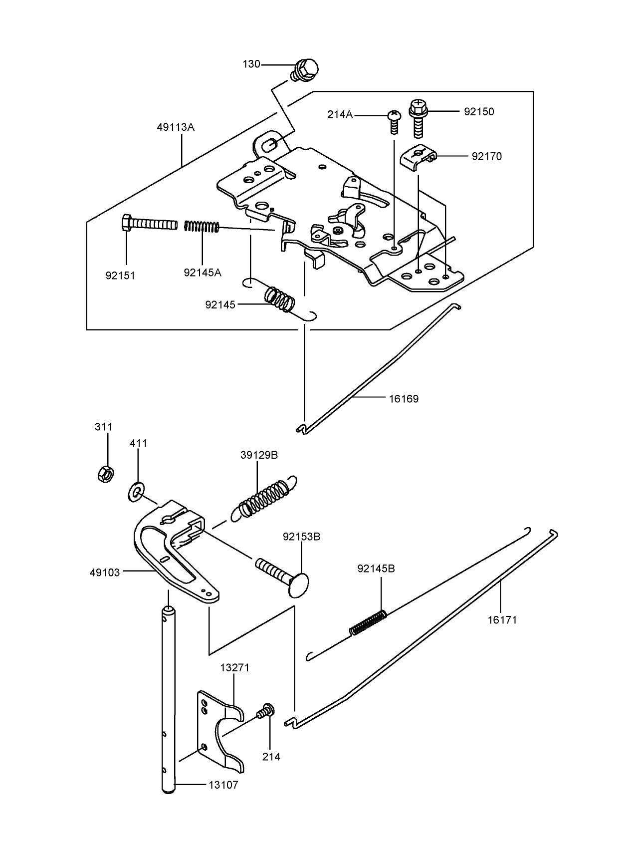 Control Equipment Assembly Kawasaki FH721D-CS05-R