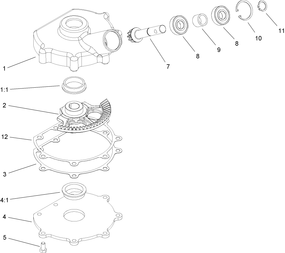 Steering Box Assembly No. 107-3526