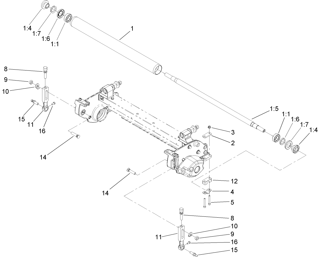 Rear Roller Assembly