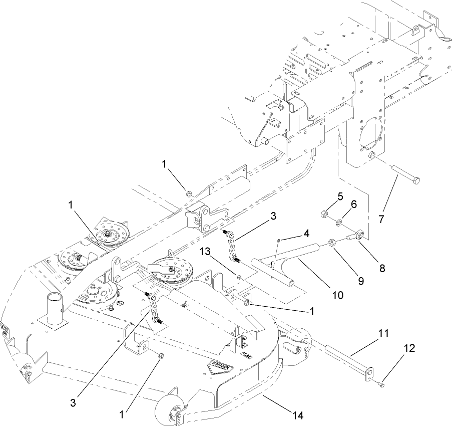 Deck Connection Assembly