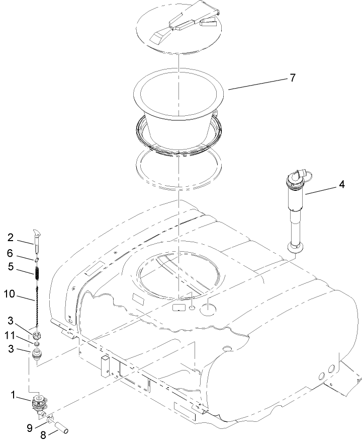 Suction and Drain Assembly