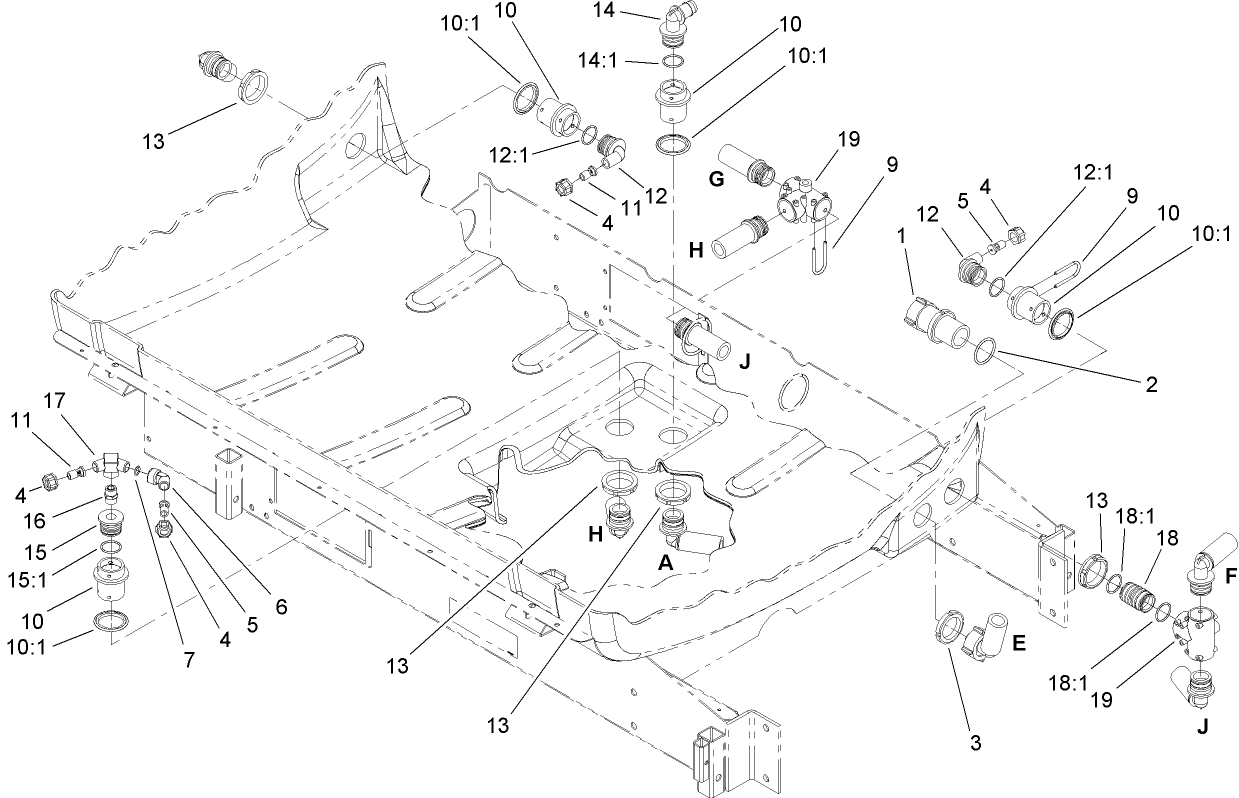 Lower Sprayer Component Assembly