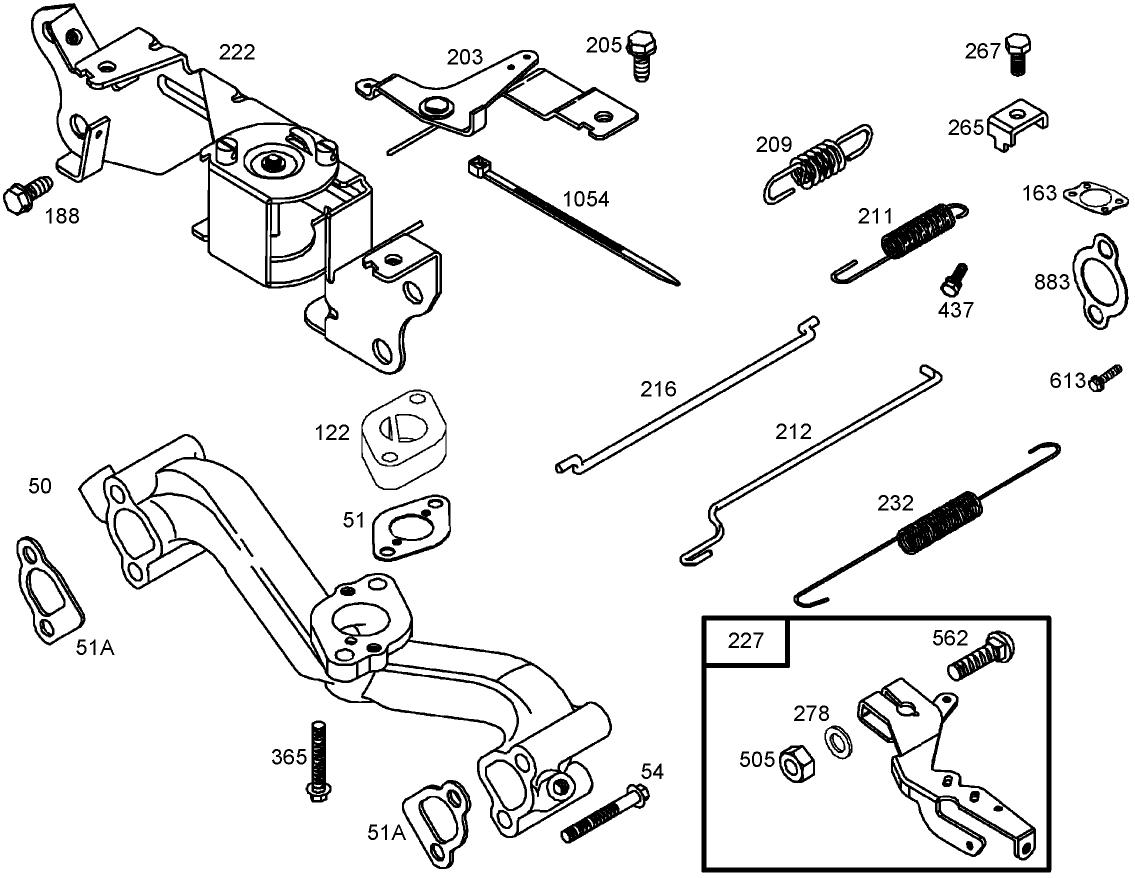 Governor Assembly  Briggs and Stratton 305447-0178-E1