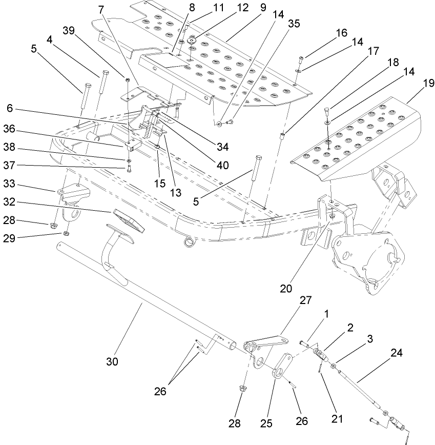 Brake Pedal Assembly