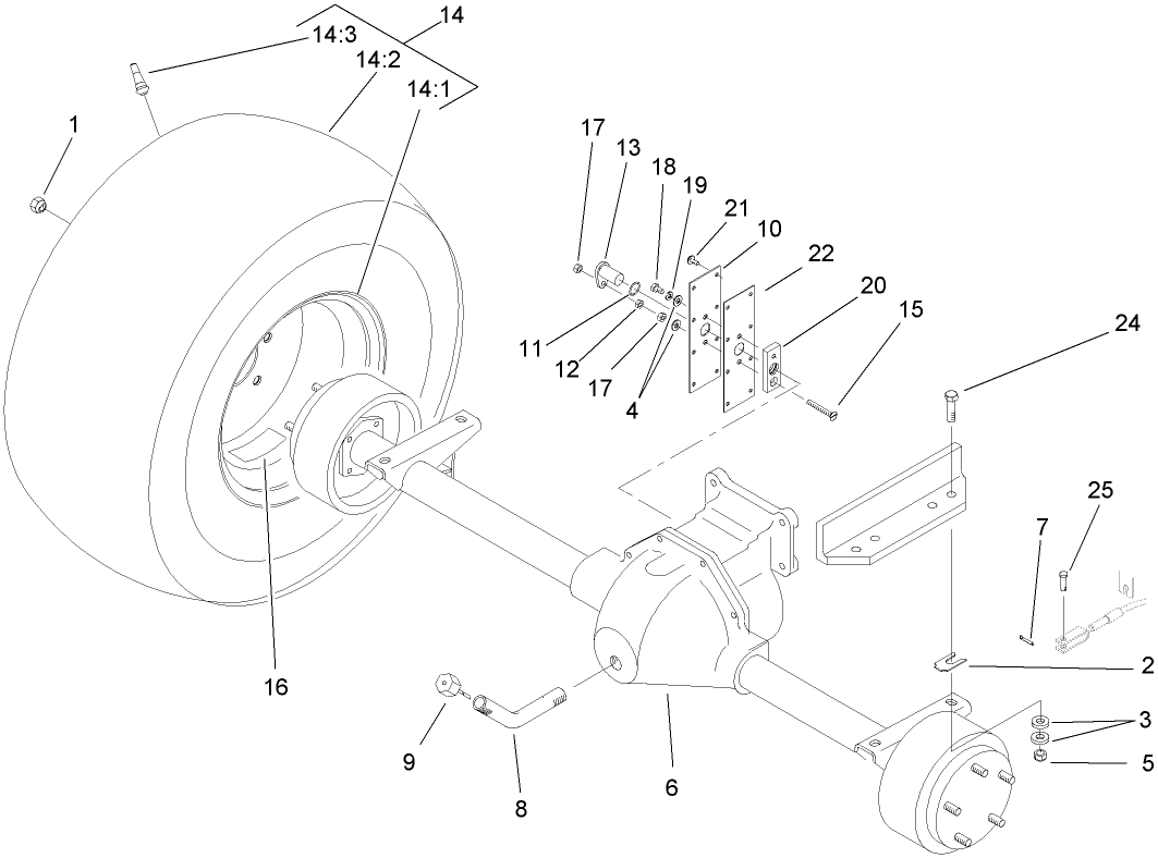 Front Axle Assembly