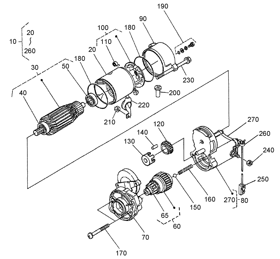 Starter (Component Part) Assembly